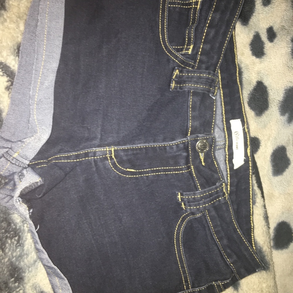 Dark blue shorts